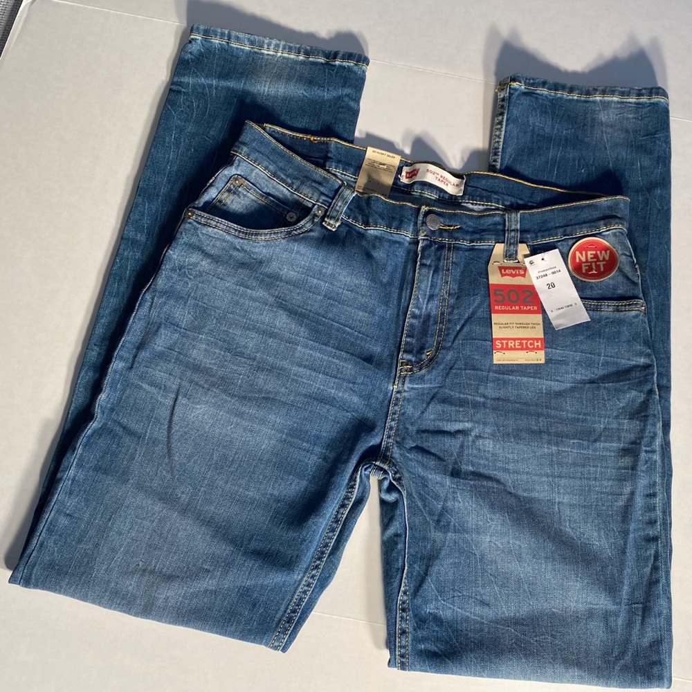 Men’s Levi’s 502 Regular Taper Stretch Jeans
